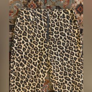 Forever 21 Cheetah print jeans
